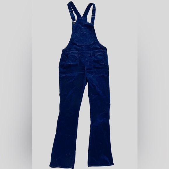 Old Navy Flared Corduroy Overalls - Picture 1 of 5